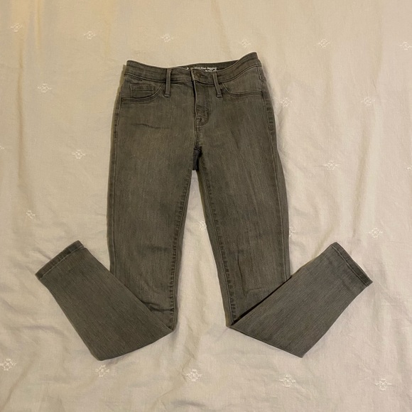 Mossimo Gray High Rise Jegging 24 - Picture 3 of 4